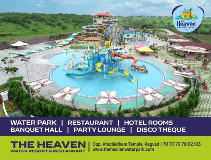The Heaven Water Park And Resort & Restaurant Virpur Exterior foto